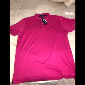 Pink  polo L perfect condition